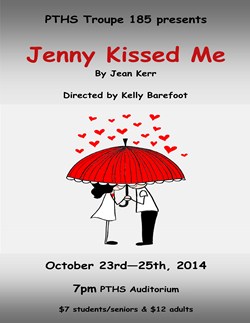 PTHS Thespians Present: Jenny Kissed Me - Oct. 23-25