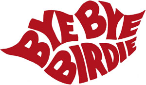 Bye Bye BIrdlie Broadway logo