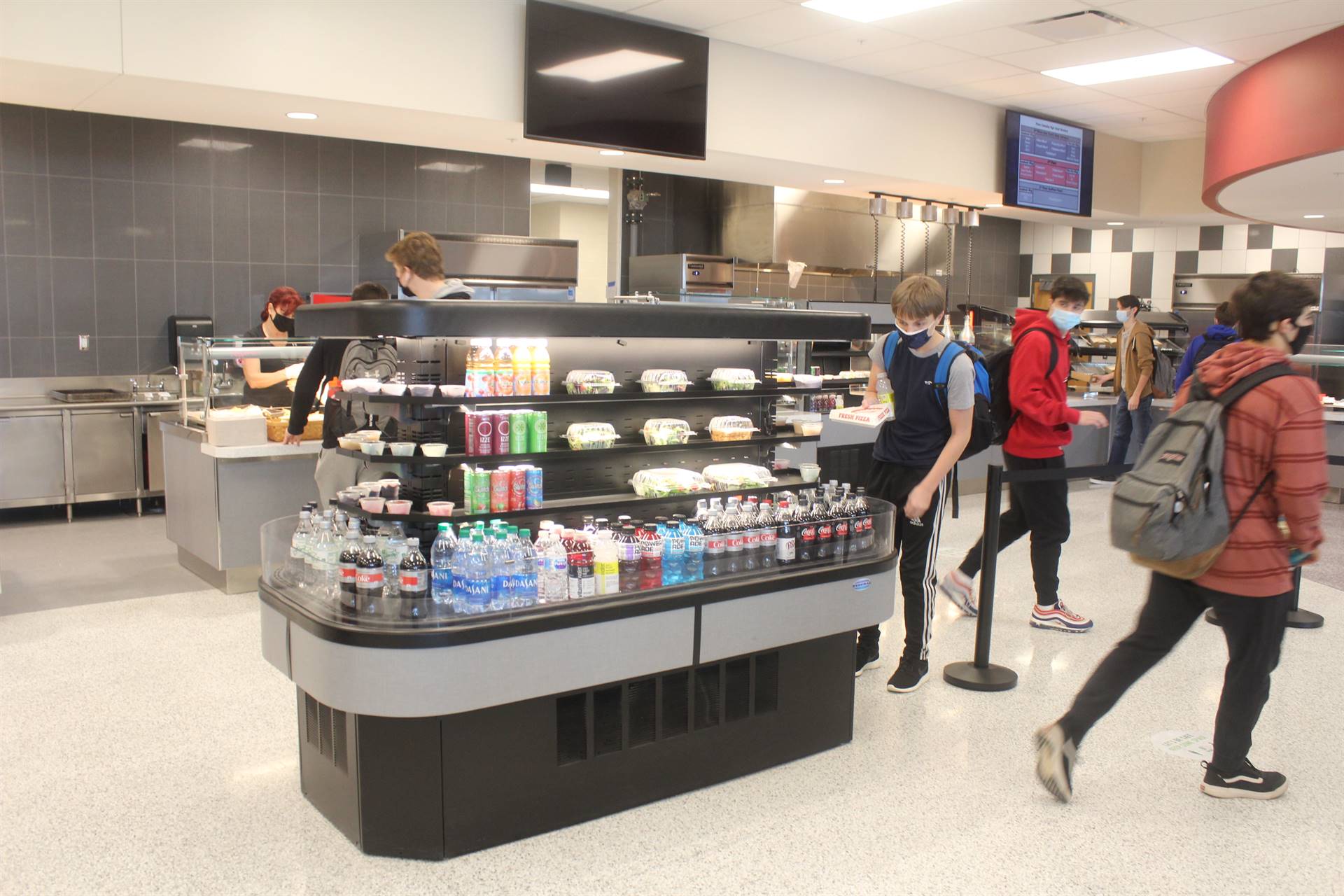 Cafeteria Serving Area