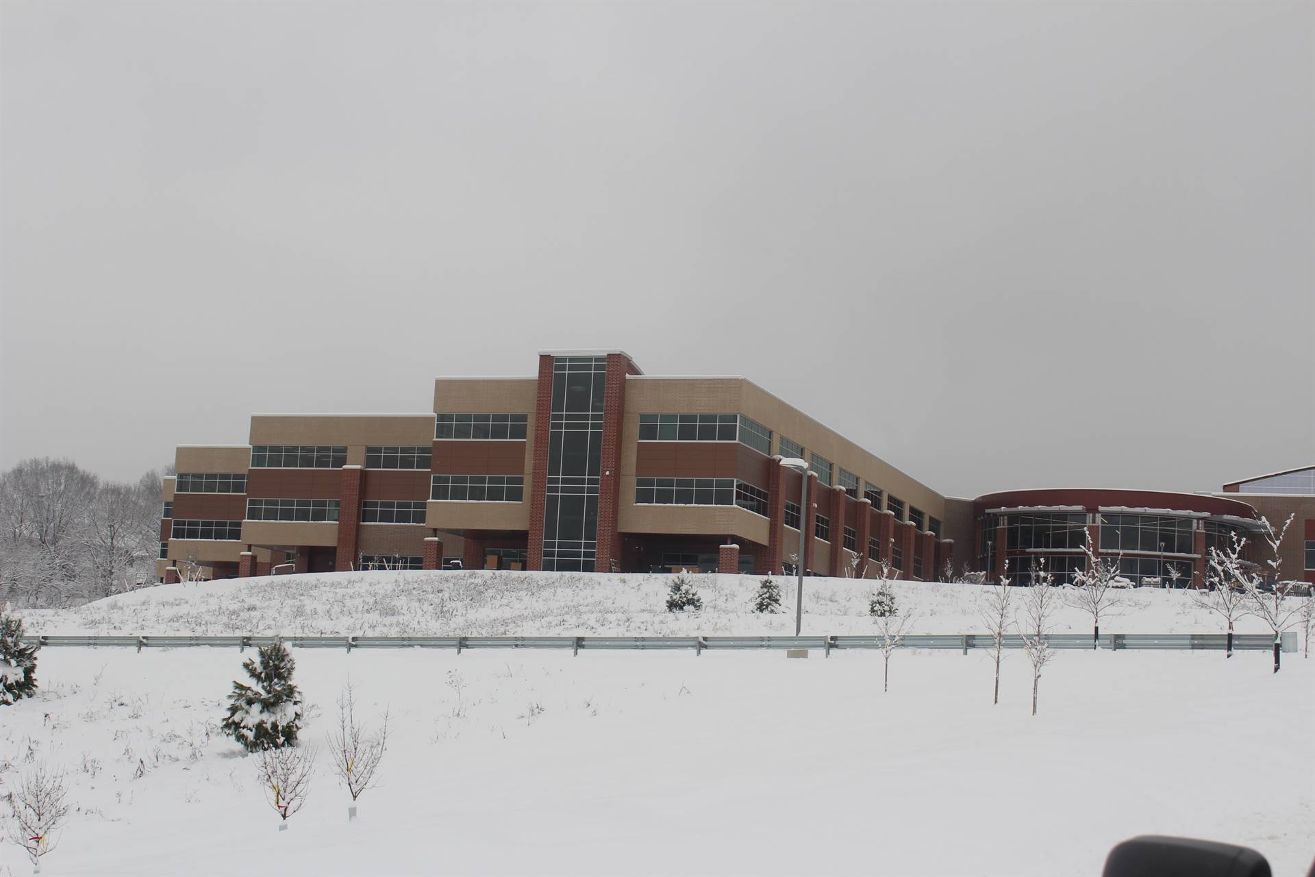 Exterior of the Academic Wing